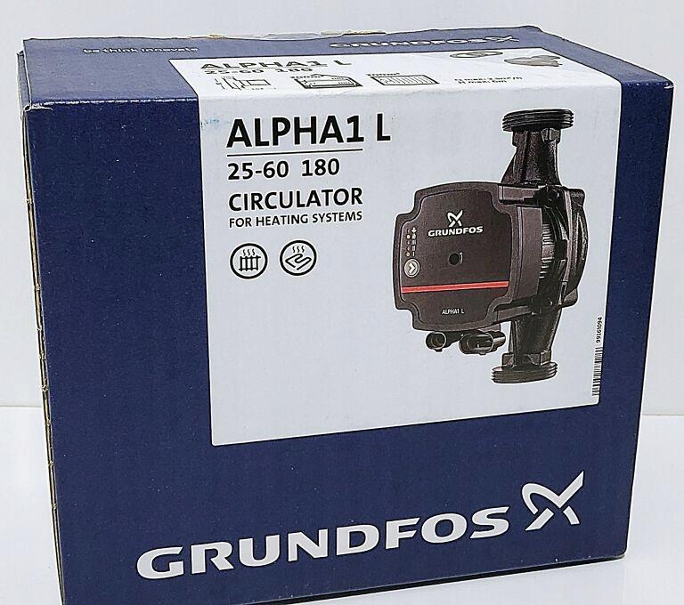 Pompa obiegowa GRUNDFOS Alpha1 L 180 25-60 230V 6H 48h