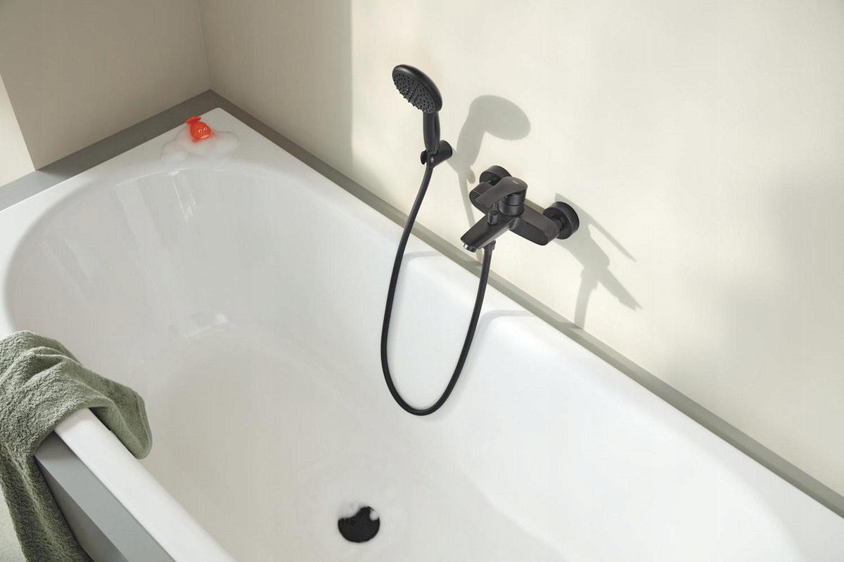 Bateria umywalkowa KLUDI PURE&SOLID XL 100 1-uchwytowa mosiężna chrom