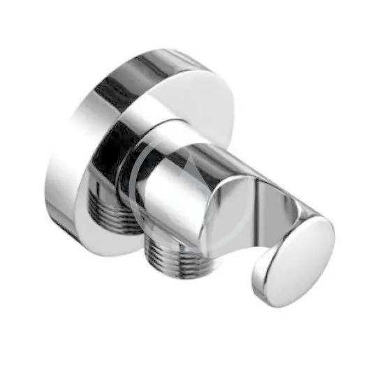 Przyłącze węża natryskowego kątowe KLUDI chrom