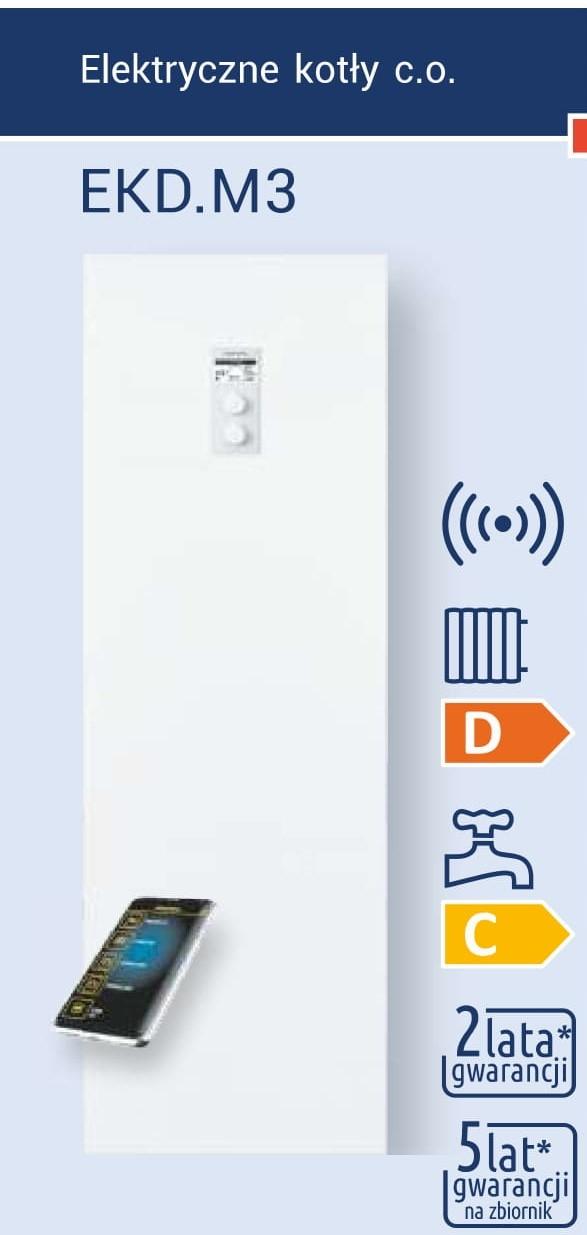 Kocioł elektryczny KOSPEL EKD.M3-12/16/20/24 kW 48h