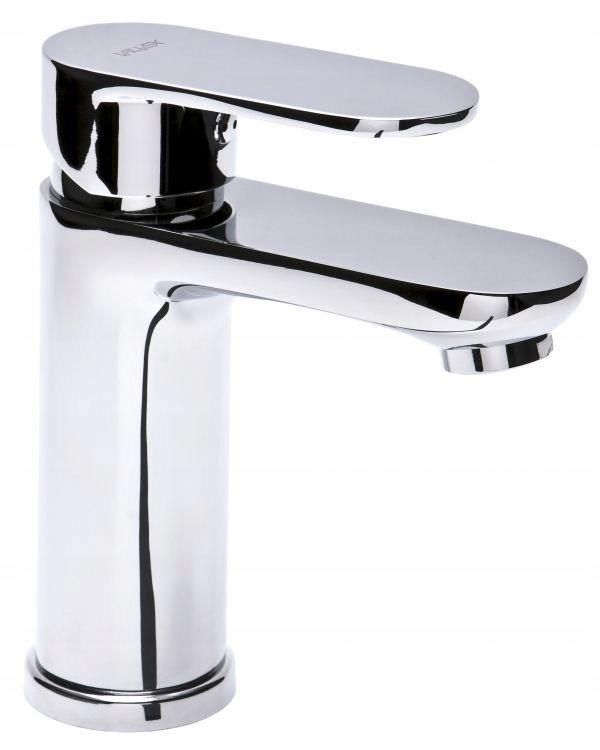 VALVEX Bateria umywalkowa Tube stojąca 1-otworowa z korkiem spustowym chrom