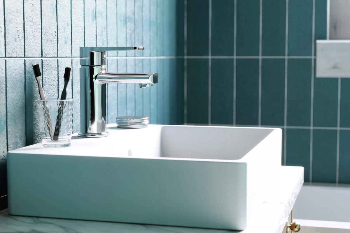 DEANTE Bateria umywalkowa Tubo, chrom