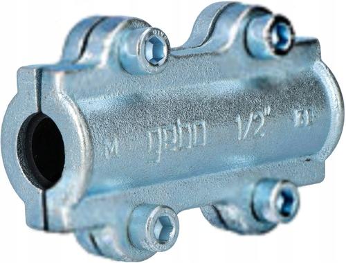 Obejma naprawcza długa Gebo DS 1/2 do rur stalowych