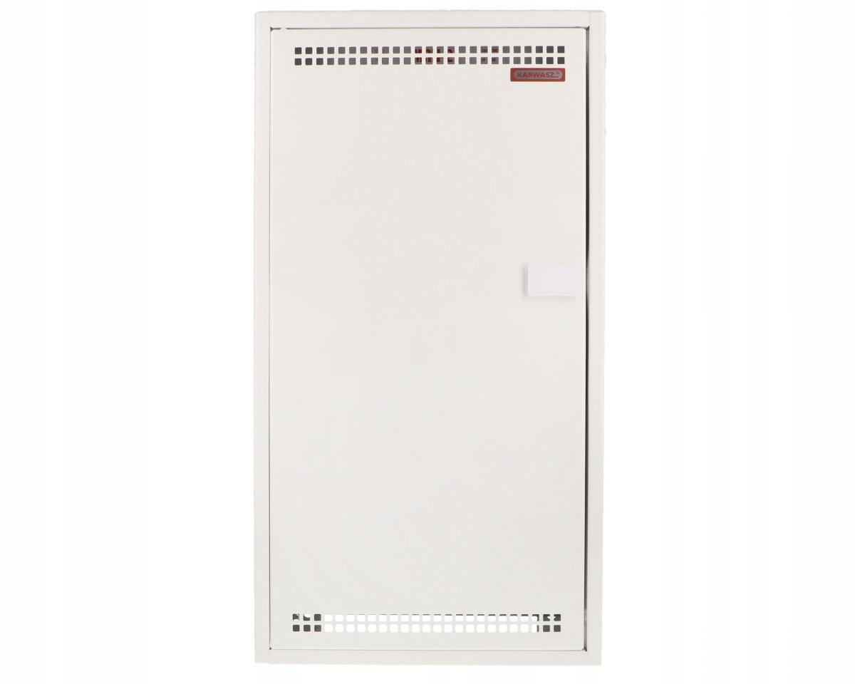 Rozdzielnica natynkowa MRN-2. Patch panel, gniazdo 250v 2P+Z, płyta montażo
