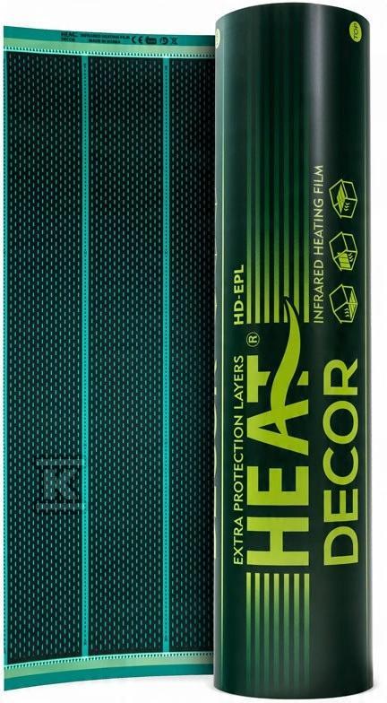 HEAT DECOR Folia grzewcza HD-EPL 140 W/m2 - szerokość 50 cm - rolka 75 mb