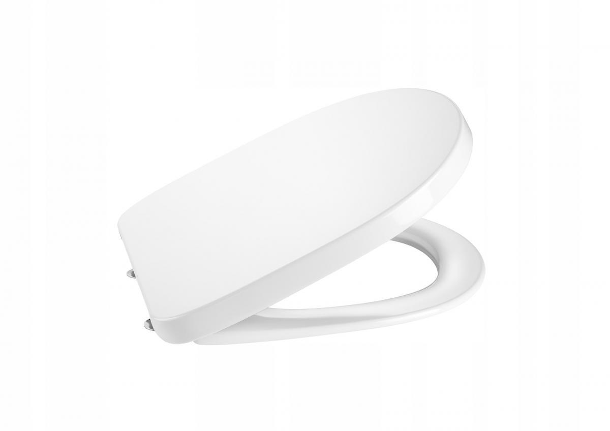 Deska WC supralit DEBBA ROUND wolnoopadająca latwowipinalna zawiay metalowe