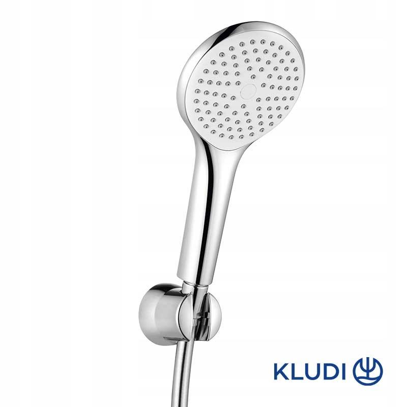 Zestaw wannowo-natryskowy KLUDI FRESHLINE chrom + rączka + wąż natryskowy