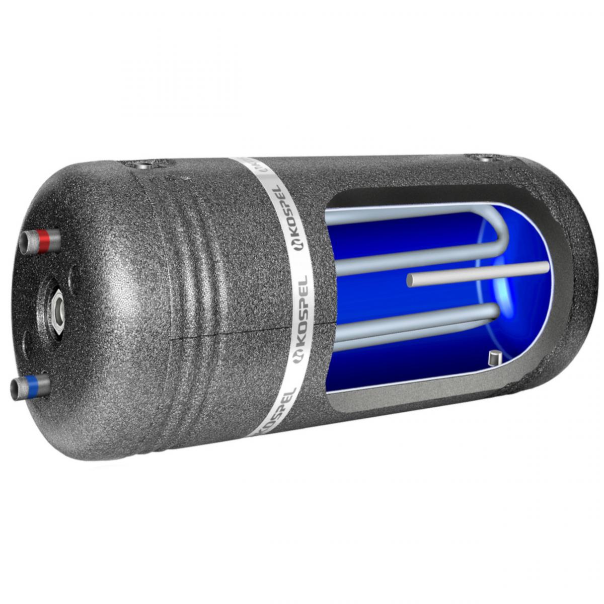 Wymiennik poziomy 107 KOSPEL WW-100 Termo Hit z wężownicą