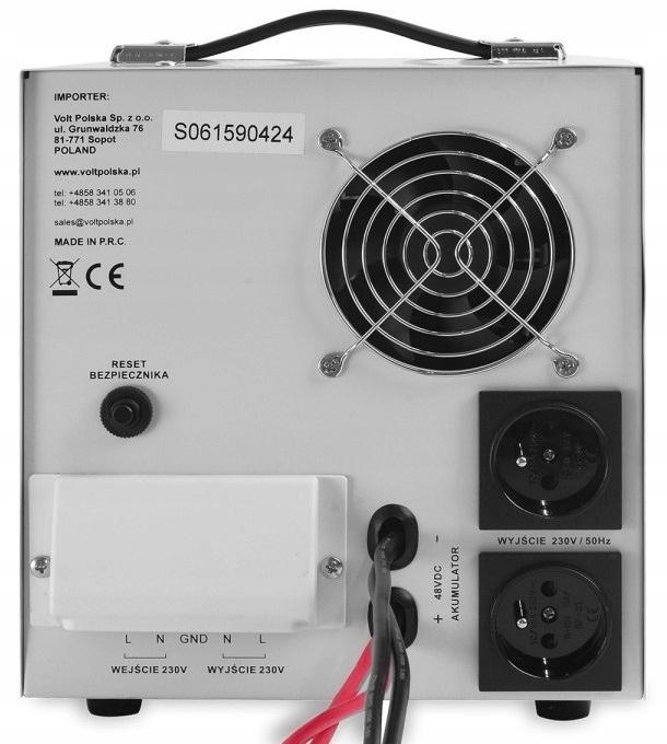 VOLT SINUS PRO 2200 E 12/230V (1600/2200W) ZASILACZ AWARYJNY