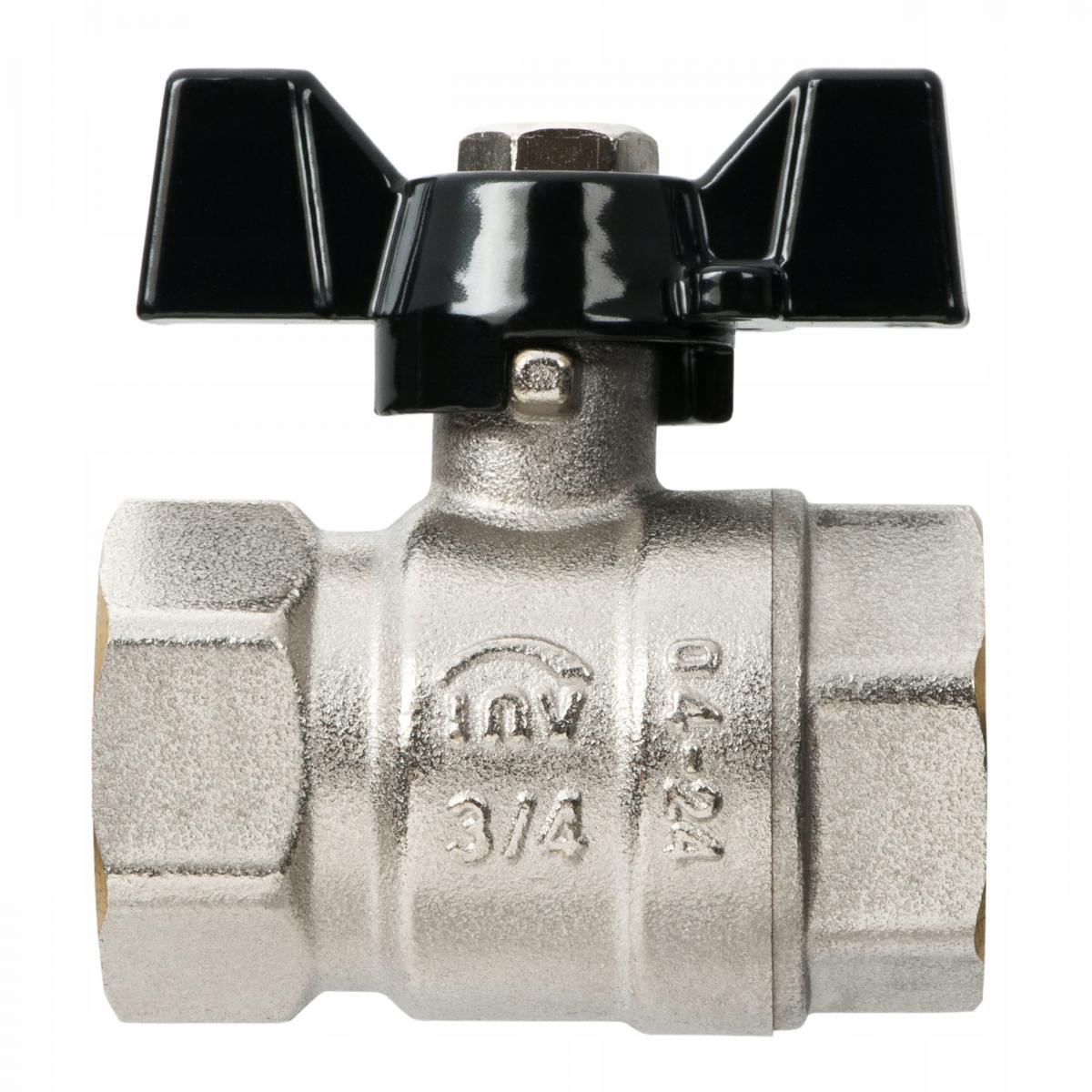 INVENA ZAWÓR KULOWY WODNY WW Z MOTYL. TYP CIĘŻKI GLADIATOR PROV 1