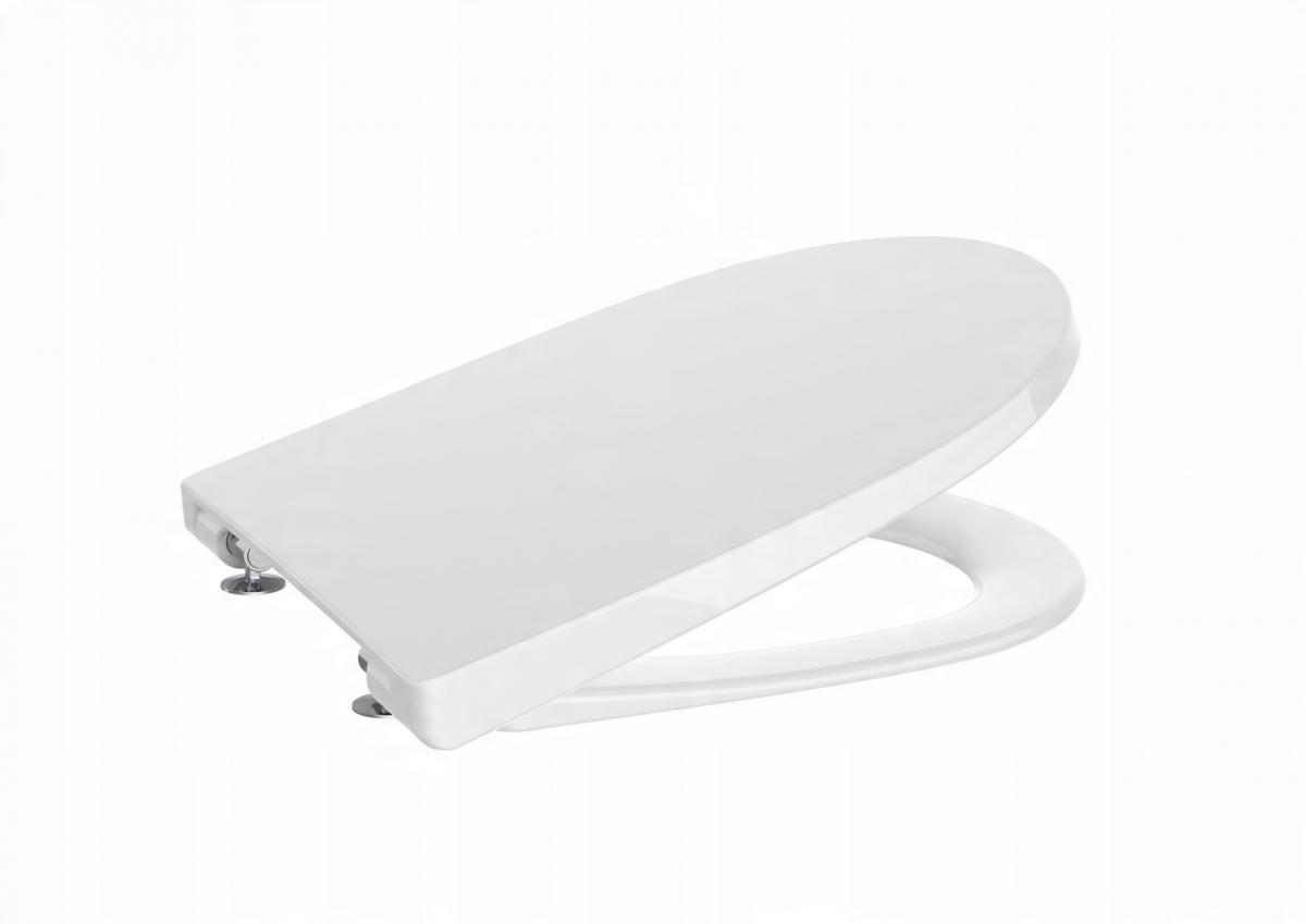 Deska WC ONA COMPACTO Wolnoopad. Supralit Biały ROCA[5]