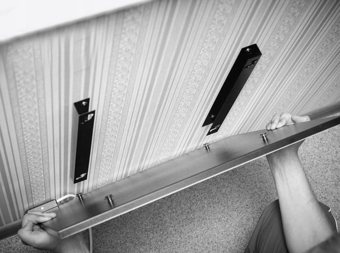 Grzejnik stalowy HD-WAVE STEEL z termostatem, moc 1000 W - biały