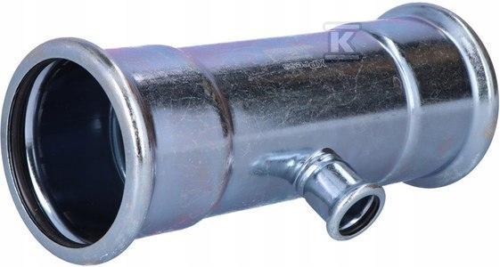 KAN-therm Trójnik redukcyjny Steel - 76.1/22/76.1