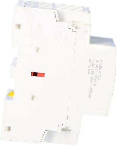 Stycznik modułowy styki 4NO I=40A napięcie cewki U=230V AC 3 moduły ONNLINE
