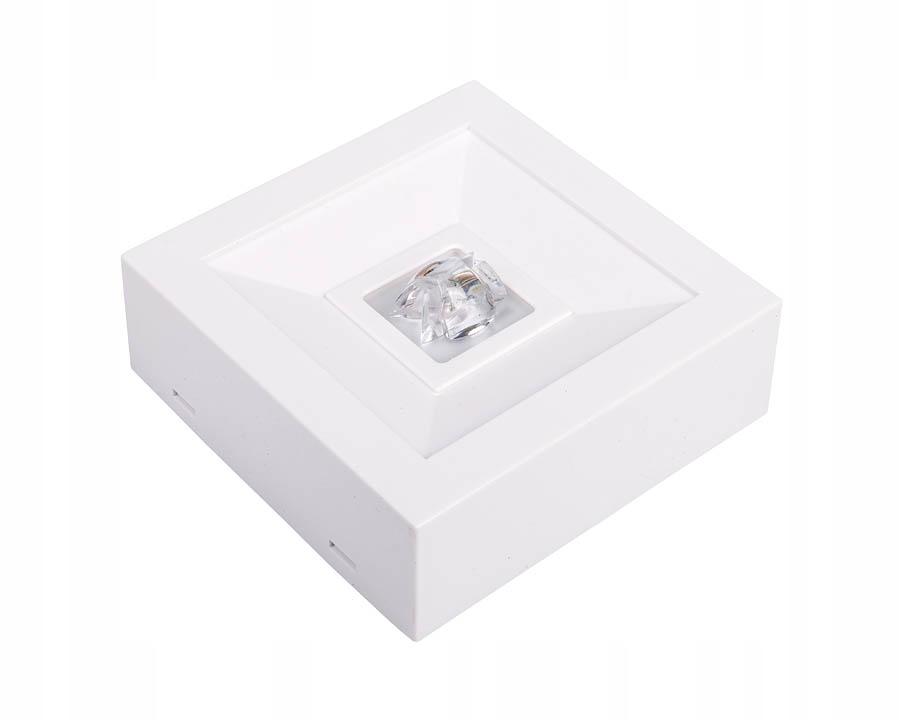 Oprawa LOVATO N ECO LED 1W (optyka korytarzowa) 3h jednozadaniowa biała