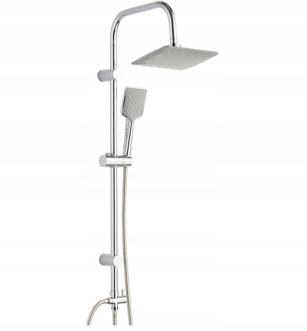 VALVEX Bateria prysznicowa Loft ścienna dwuotworowa chrom