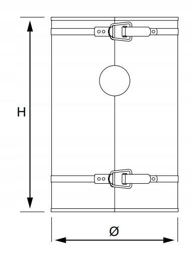 IMI PNEUMATEX Izolacja Zeparo ZCXAI DN125/150