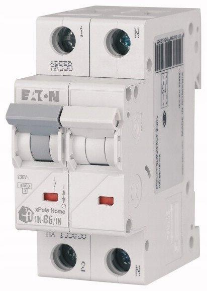 EATON Wyłącznik nadprądowy 6kA HN-B16/1N