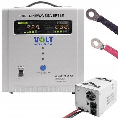 VOLT Zasilacz awaryjny SINUS PRO 2000 E 12/230V (1250/2000W)