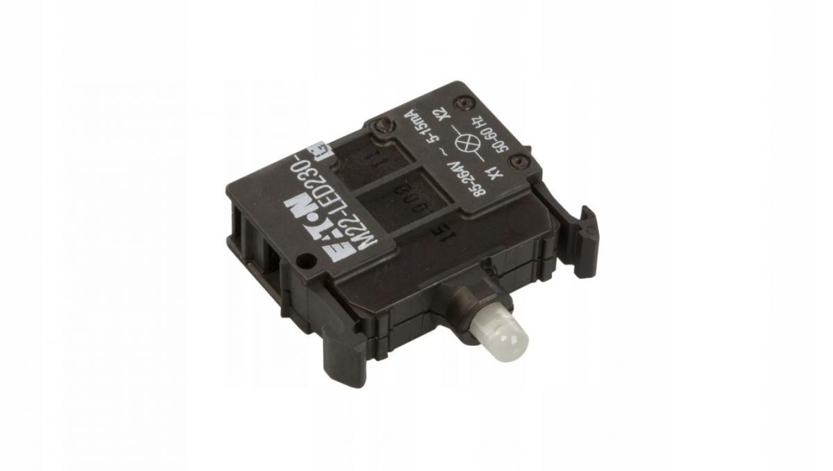 EATON Oprawka M22-LED230-G dioda LED zielona U=230V mocowanie przód