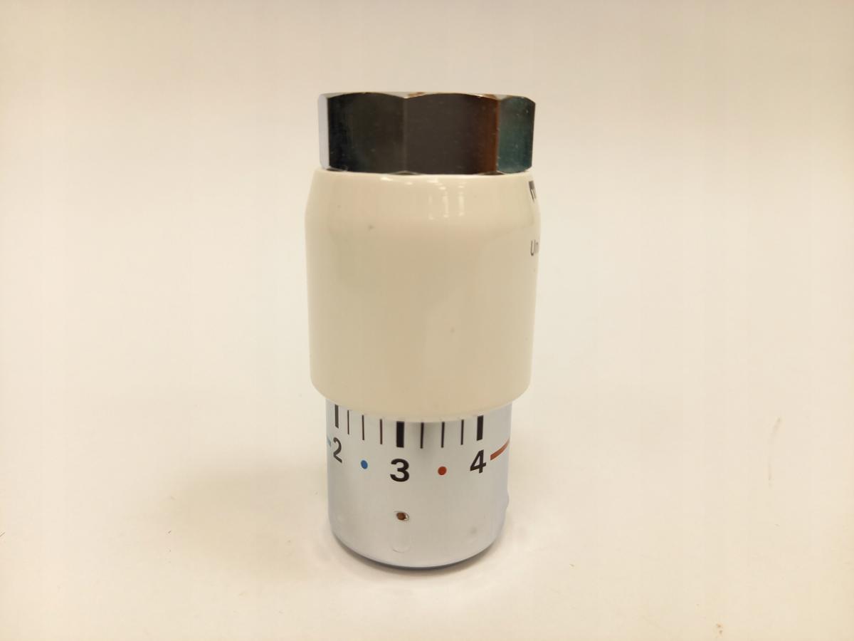 Termostat Uni SH, 7-28 C, 0* 1-5, z czujnikiem cieczowym, biały