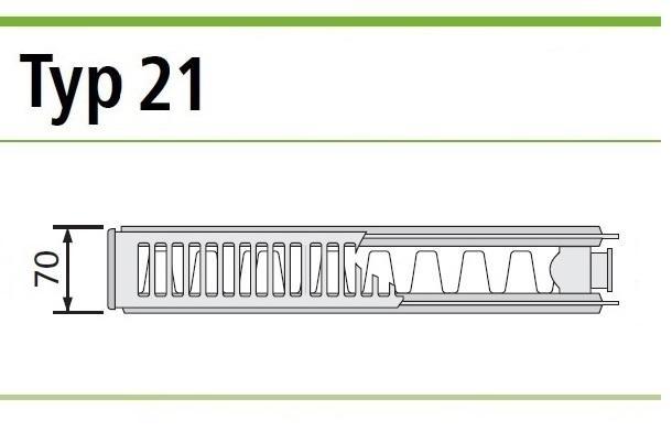 Grzejnik INVENA CV21 900x600 V 21 Dolny