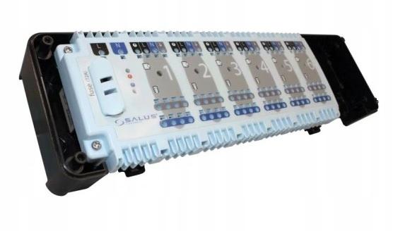 SALUS Salus przewodowa listwa sterująca KL06-M, 6 stref, 230 V