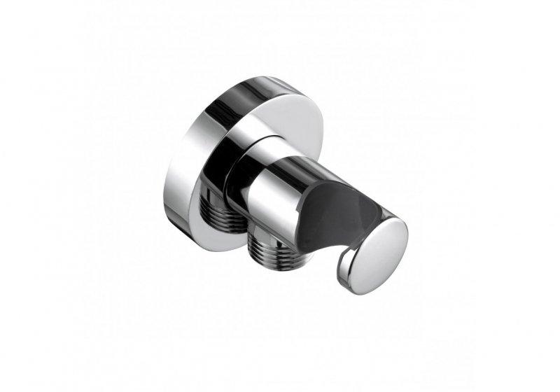 Przyłącze węża natryskowego kątowe KLUDI chrom