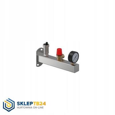 UPONOR Grupa bezpieczeństwa do C.W.U.6 BAR,INOX,FLUVIA 48h