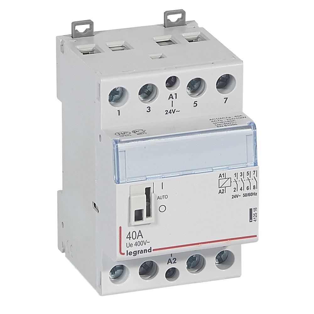 LEGRAND Stycznik modułowy SM 340 40A 24V 4NO z manipulatorem