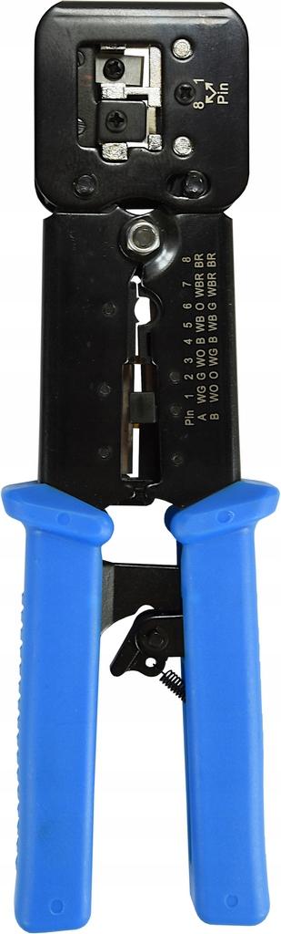 Zaciskarka 8P/6P/4P (RJ45/RJ12/RJ11) do wtyków przelotowych typu EZ ALANTEC