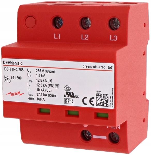 DEHN Ogranicznik przepięć DEHNshield TNC 255 DSH TNC 255