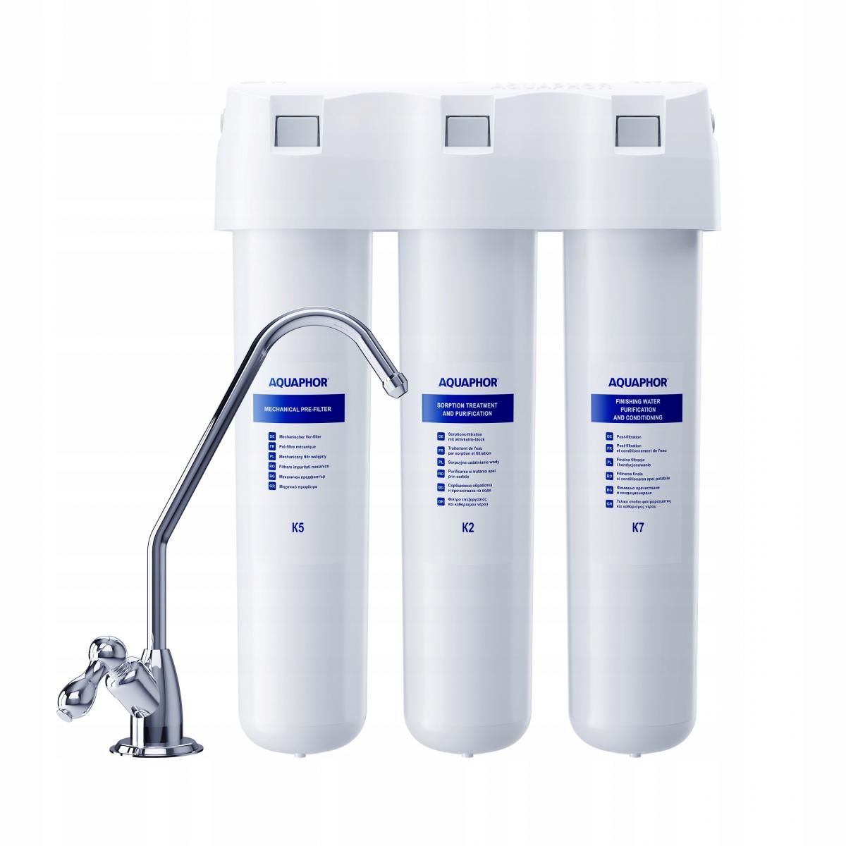 AQUAPHOR Filtr Kryształ HA filtrujący i zmiękczający wodę (K5, K4, K7)