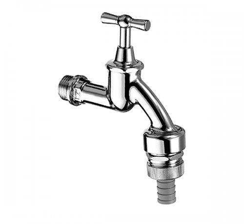 SCHELL Zawór czerpalny, motylkowy chrom 1/2 SCHEL