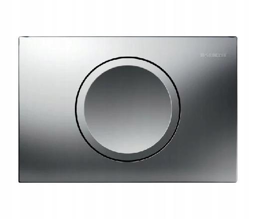 Przycisk uruchamiający GEBERIT Delta15 okrągły przedni chrom matowy