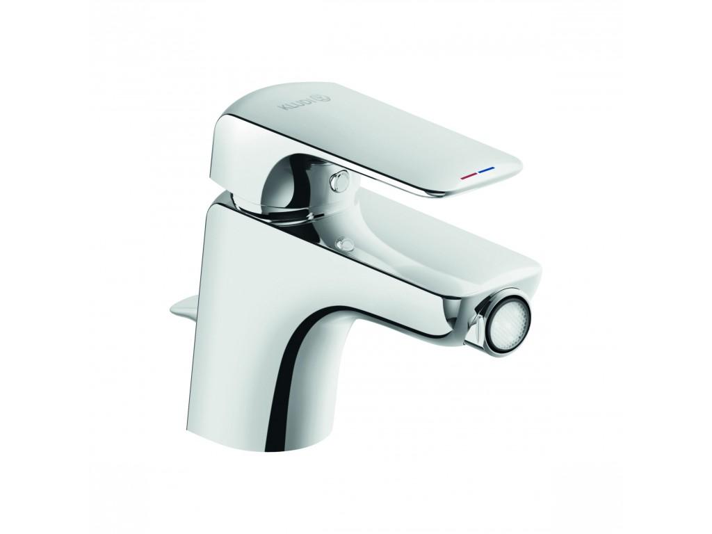 Bateria bidetowa stojąca KLUDI AMEO 1-uchwyt 1-otw chrom ze stałą wylewką