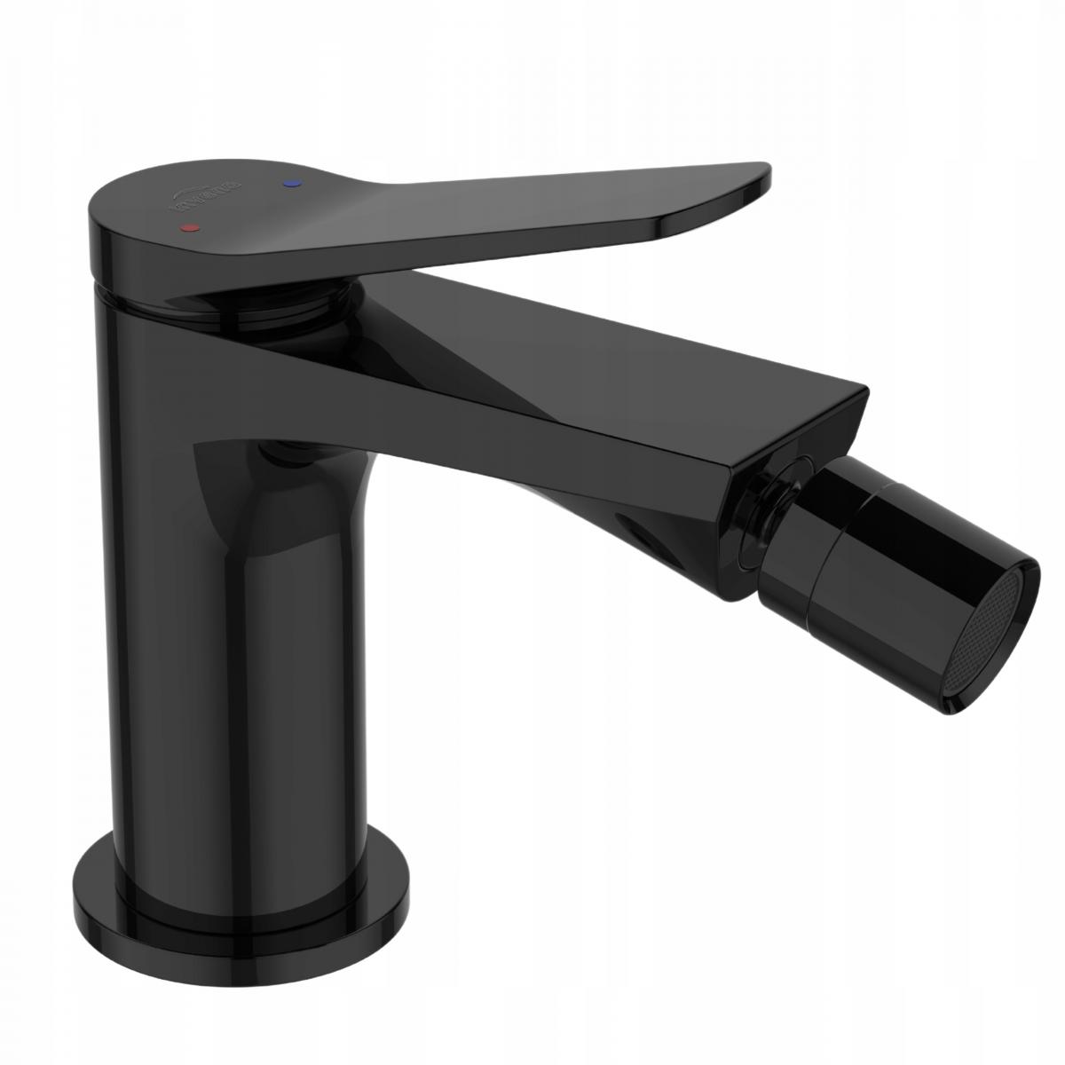 INVENA BATERIA BIDETOWA ALONIA INVENA TREND, CZARNY POŁYSK