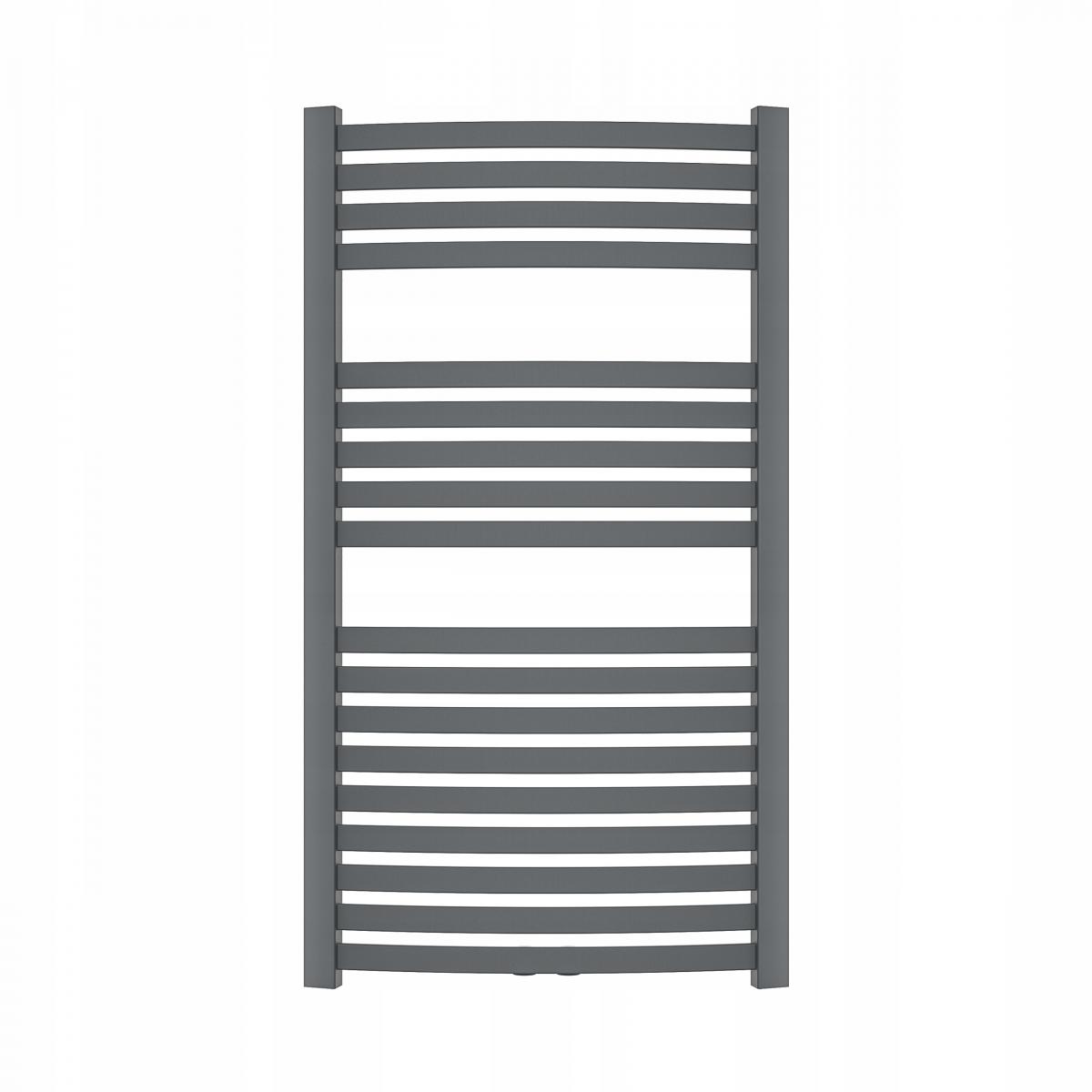 INVENA GRZEJNIK ŁAZ. 540X1000 + KPL. DUOPLEX + MASKOWNICA PODW. - GRAFITOWY