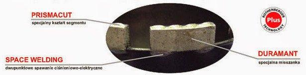 ROTHENBERGER Koronka wiertnicza diamenowa DX-HIGHT PLUS 162mm 1 1/4 UNC