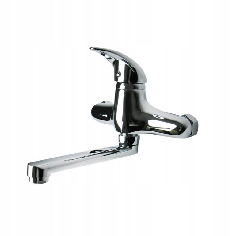 Bateria umywalkowa ścienna ARMATURA KRAKÓW MEDICO NEW mosiężna chrom