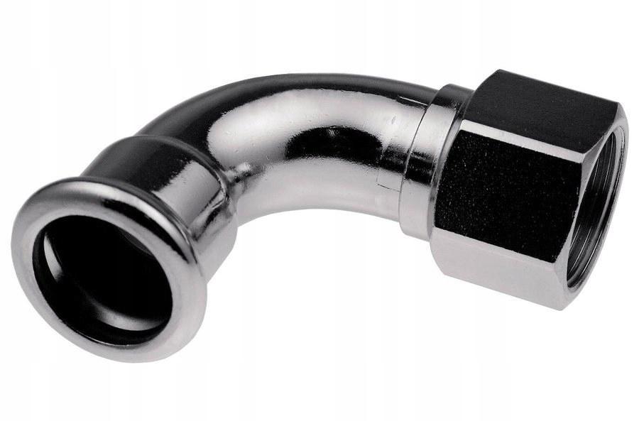 Kolano 90° GW Steel Sprinkler - 28 Rp1