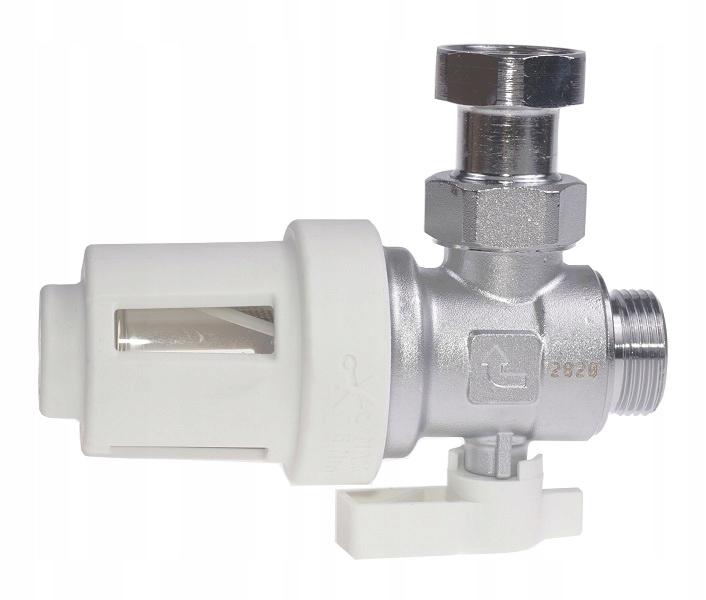 Caleffi XS - urządzenie filtrujące z magnesem do montażu pod kotłem