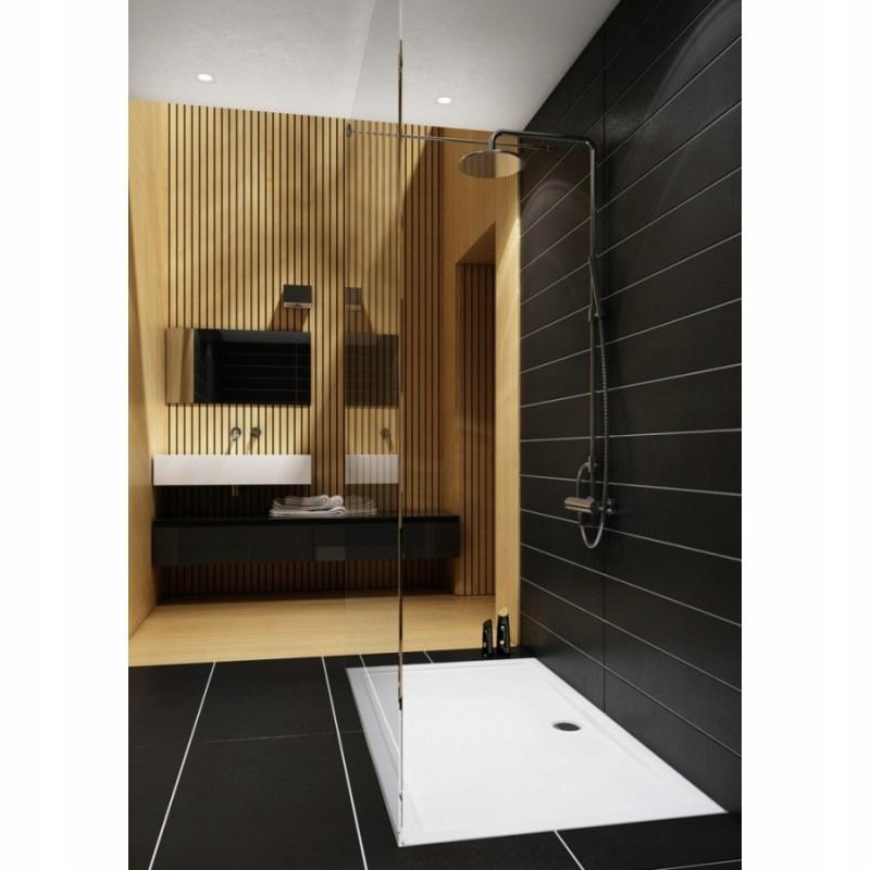 Brodzik kompozytowy Stabilsound Plus 90x120x5 / 3 cm prostokątny Corrina