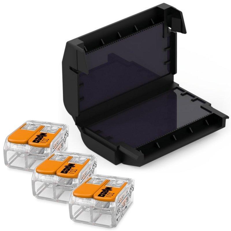 CELLPACK Puszka żelowa EASY-PROTECT 332 ze złączkami WAGO-COMPACT 221-412