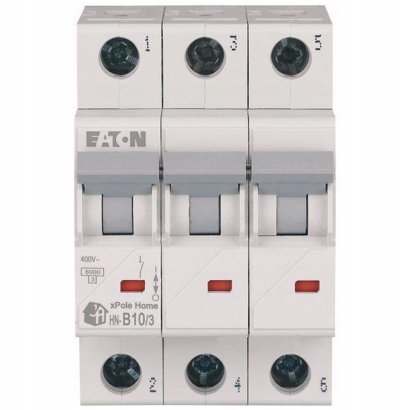 EATON Wyłącznik nadprądowy 6kA HN-B10/3