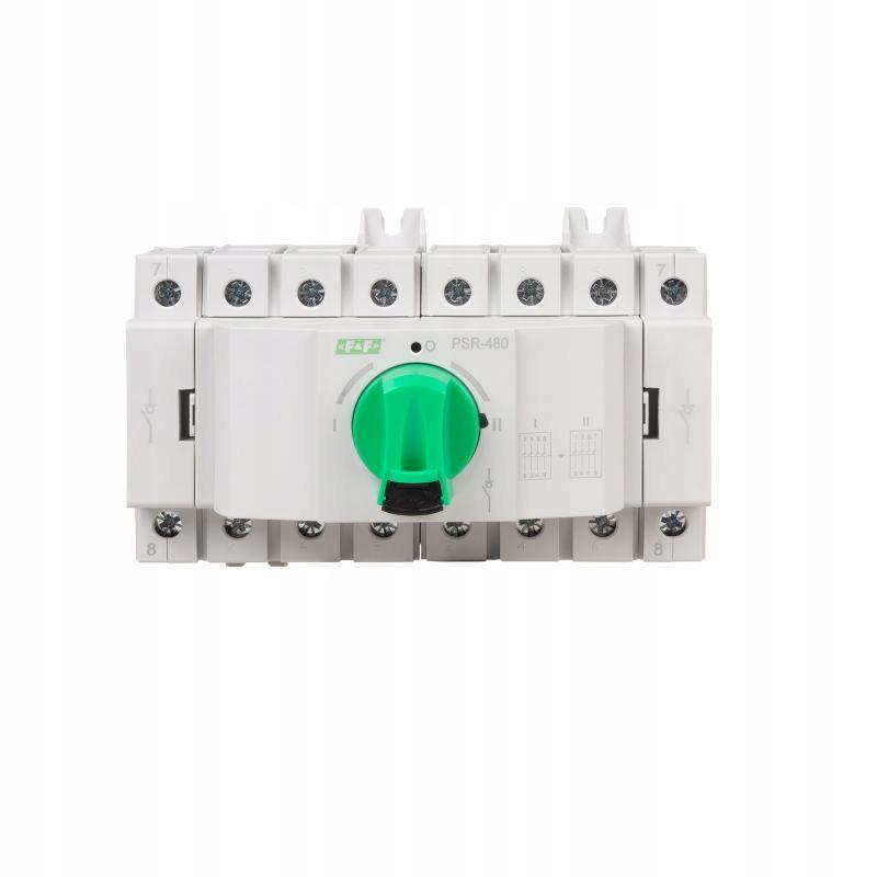 F&F Obrotowy modułowy przełącznik sieć - agregat 80A PSR-480
