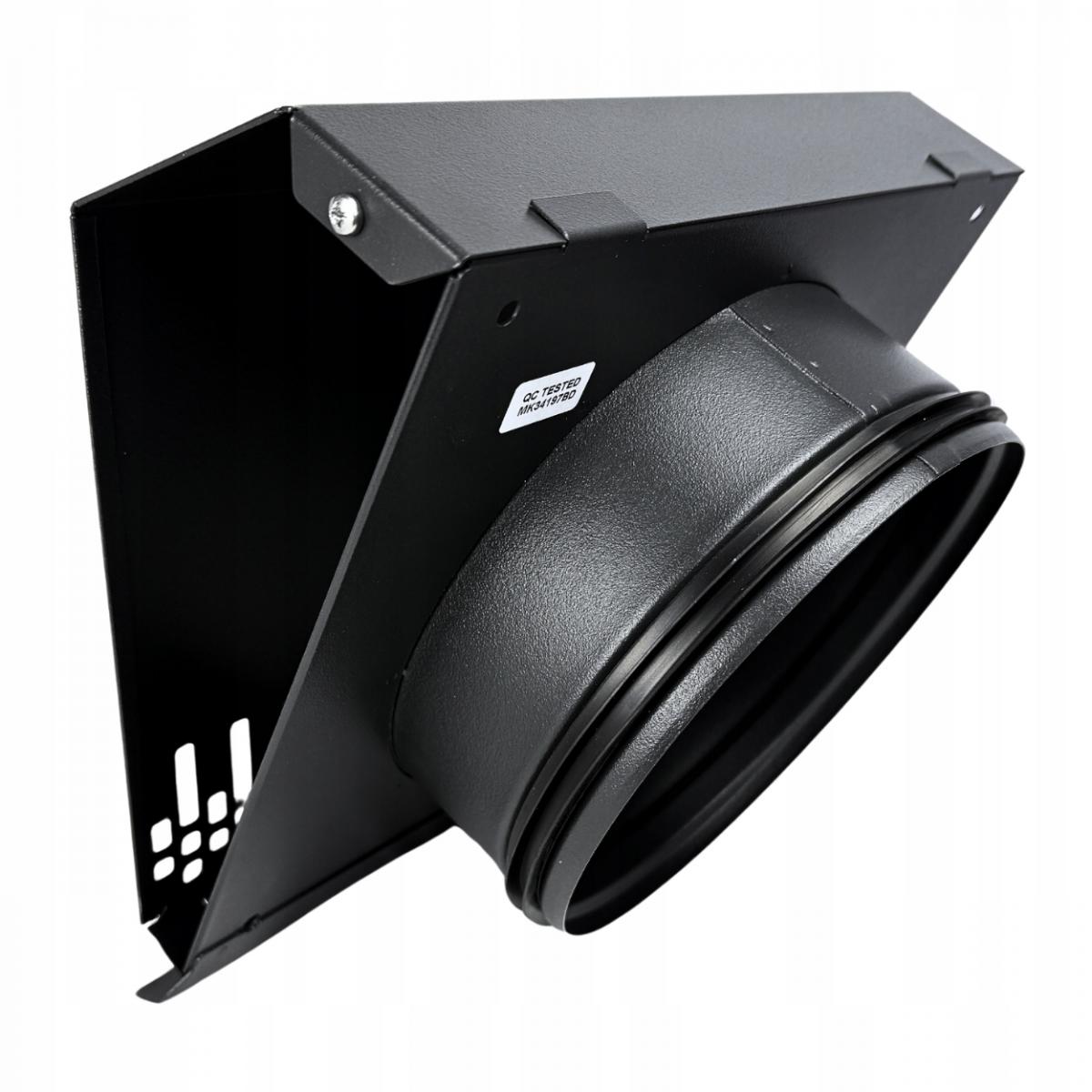 AWENTA Czerpnia ścienna metalowa fi160, grafitowy