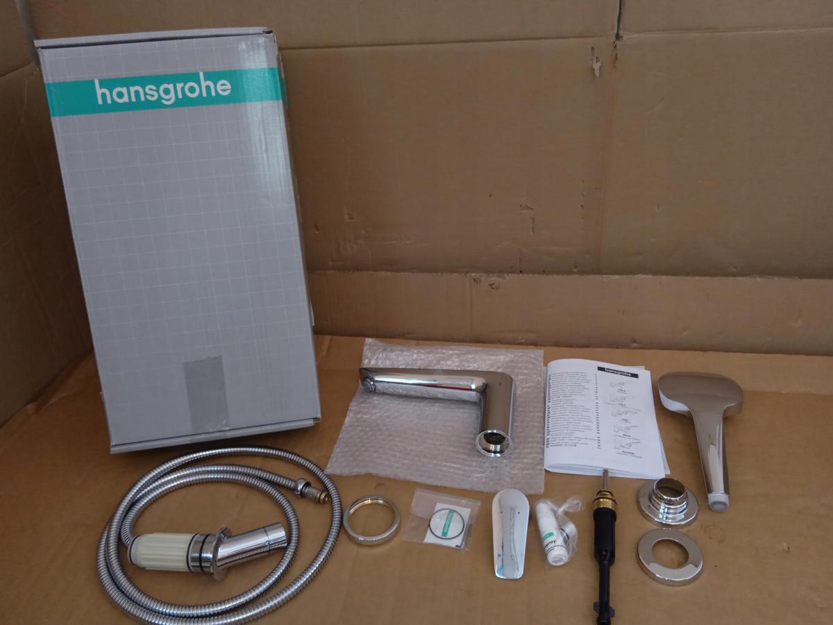 HANSGROHE Bateria wannowa Talis E 3-otworowa na brzeg wanny element zewn
