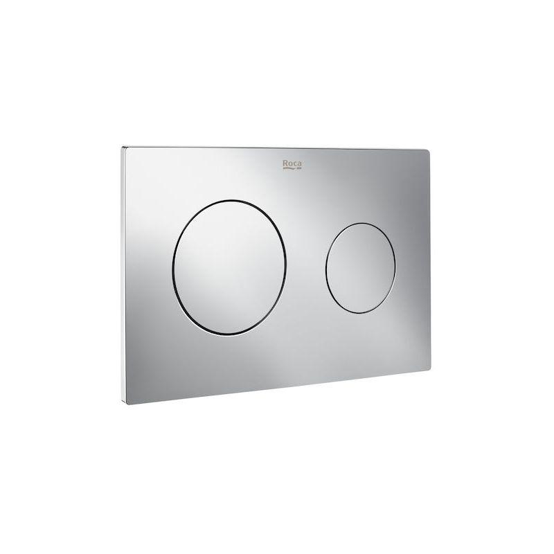 Przycisk spłukujący ROCA PL10 2-funkc do syst DUPLO ONE chrom