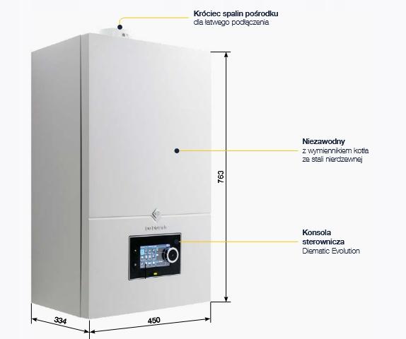 Kocioł gazowy kondensacyjny jednofunkcyjny Virtuens Smart 24